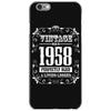 vintage made in 1958 perfectly aged a living legend iPhone 6/6s Case