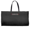bored death Weekender Totes