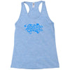paradise garage sign Racerback Tank