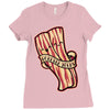 bacon forever Ladies Fitted T-Shirt