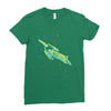 uss millennium enterprise Ladies Fitted T-Shirt