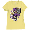 music characters Ladies Fitted T-Shirt