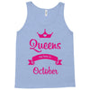 queens are born in october Tank Top