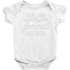 feminist agenda Baby Onesie