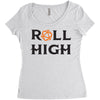 Roll High Dungeon Women's Triblend Scoop T-shirt