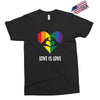 Love is Love Heart Exclusive T-shirt