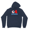 i heart zombies scary eye bloody heart halloween Unisex Hoodie