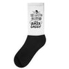 You Cant Scare Me I am Biker Daddy Socks