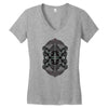 iron mask Women's V-Neck T-Shirt