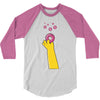 homer donuts 3/4 Sleeve Shirt