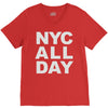 nyc all day V-Neck Tee