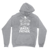 You Cant Scare Me I am Biker Father Hoodie