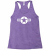 us air force retro Racerback Tank