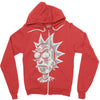 scientific sketch Zipper Hoodie