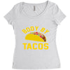 body by tacos funny Women's Triblend Scoop T-shirt