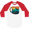 coffee and adventure 3/4 Sleeve Shirt