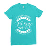 legendary vintage 1987 Ladies Fitted T-Shirt