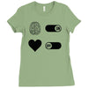 How To Live A Happy Life Ladies Fitted T-Shirt