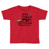 it's a christmas movies and hot chocolate kind of day Toddler T-shirt