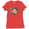 overwatch torbjorn cute spray Ladies Fitted T-Shirt