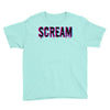 scream 3d Youth Tee