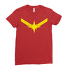 captain marvel Ladies Fitted T-Shirt
