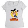 captain murica Women's Triblend Scoop T-shirt