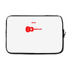 anti war guitar folk music writers Laptop sleeve