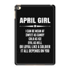 Super April Girl iPad Mini 4