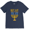 get lit V-Neck Tee