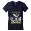 than kayaking are the priceless memories Women's V-Neck T-Shirt
