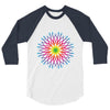 COSMIC FLOWER 3/4 Sleeve Shirt