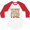 mixing languages russian english 3/4 Sleeve Shirt