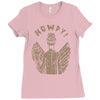 captain howdy Ladies Fitted T-Shirt