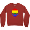 alien lgbt Crewneck Sweatshirt