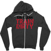 eat clean train dirty Zipper Hoodie