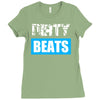 dirty beats Ladies Fitted T-Shirt