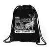 I Like Big Bucks And I Cannot Lie Drawstring Bags
