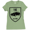 dope racing tuning oldschool Ladies Fitted T-Shirt
