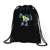 fuck you, human! Drawstring Bags