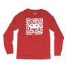 space alien qr code Long Sleeve Shirts