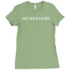 meshuggah logo Ladies Fitted T-Shirt