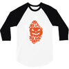 halloween pumpkins burst 3/4 Sleeve Shirt