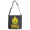 grill sergeant military Adjustable Strap Totes
