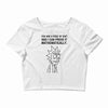 mathematically Crop Top