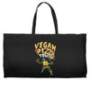 vegan pizza power Weekender Totes