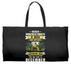 Never Underestimate A Man Who Watches Breaking Bad And Was Born in Weekender Totes