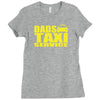 dads taxi Ladies Fitted T-Shirt