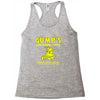 gump's lawn mowing service t shirt Racerback Tank