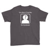 you won't find me on facebook geeky Youth Tee